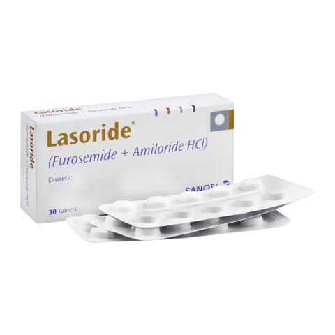 Lasoride Tablet, 30-Pack