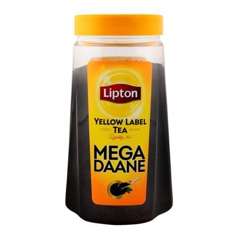 Lipton Yellow Label Mega Daane Tea, 475g Jar