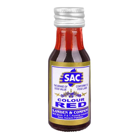 Sac Red Food Color