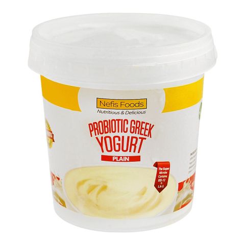 Nefis Food Greek Yogurt Plain, 500g