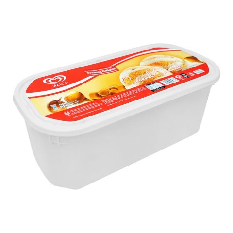 Wall's Caramel Crunch Family Pack, Frozen Dessert, 4500ml