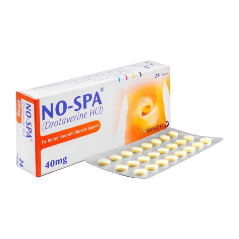No-Spa Tablet, 40mg, 24-Pack