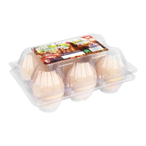 Shahbaz Foods Desi Brown Eggs, 6-Pack