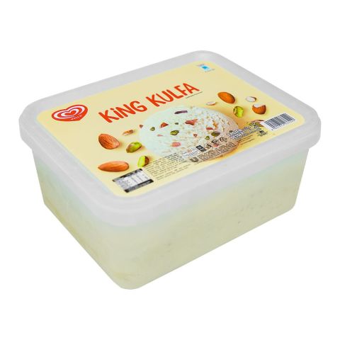 Wall's King Kulfa Tub, Frozen Dessert, 1400ml
