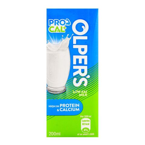 Olper's Procal+ Low Fat Milk, 200ml