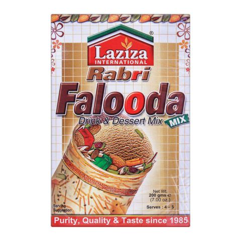 Laziza Rabri Falooda Drink & Dessert Mix 200g