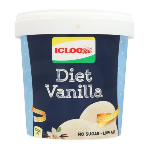 Igloo Supreme Diet Vanilla Frozen Dessert, 800ml