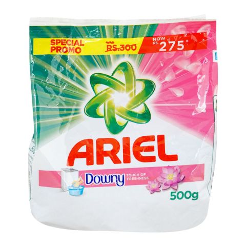 Ariel Downy Touch of Freshness Laundry Detergent Washing Powder, 500g