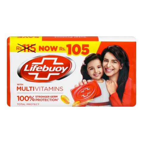 Lifebuoy Total Protect Red Soap, 130g