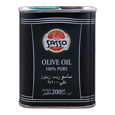 Sasso Olive Oil 200ml Tin