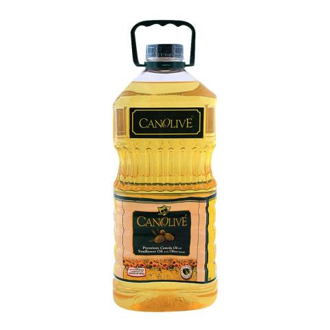 Canolive Premium Canola And Sunflower Oil 3 Litres Bottle