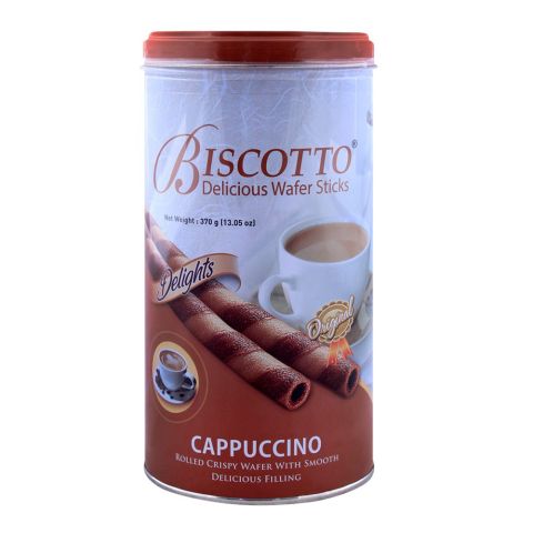 Biscotto Cappuccino Wafer Sticks 370gm