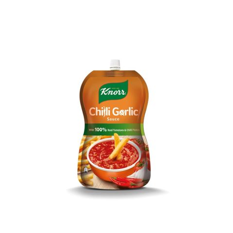 Knorr Chilli Garlic Sauce Pouch 800g, 100% Real Tomatoes & Chilli Flakes