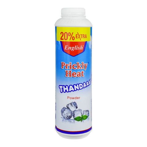 English Prickly Heat Thanda Powder, 220g