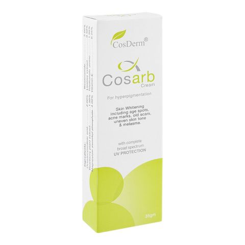 CosDerm Cosarb Skin Whitening Cream, For Hyperpigmentation, 35g