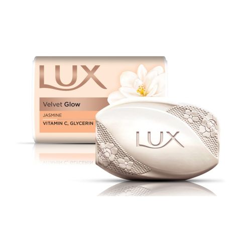 Lux Velvet Glow Jasmine White Soap, 100g