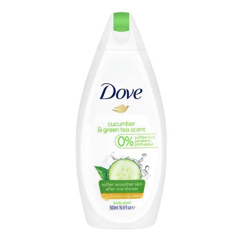 Dove Cucumber & Green Tea Scent Body Wash, 500ml