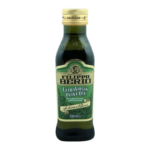 Filippo Beria Extra Virgin Olive Oil, For Salad Dressing and Flavouring, 250ml