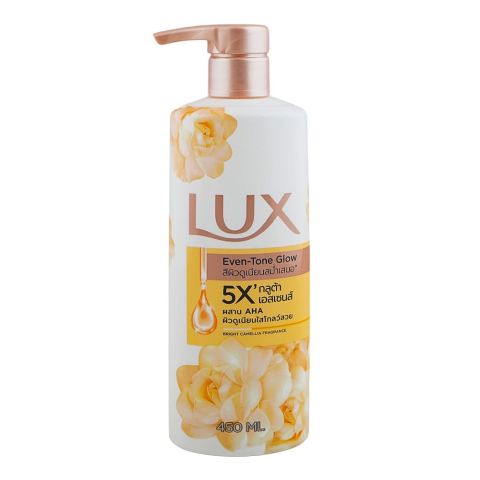 Lux Bright Camellia Delicate Fragrance Glowing Body Wash, 500ml