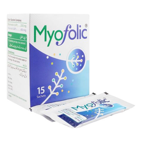 Matrix Pharma Myofolic Sachets, 15-Pack
