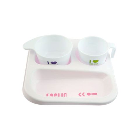 Farlin J' Aime Pe-Pa Plate Feeding Set, 12m+, AH-20009