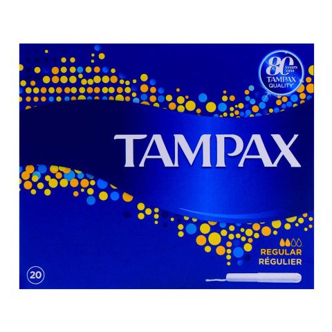 Tampax Regular Tampons 20-Pack