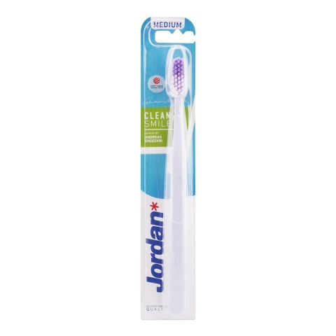 Jordan Clean Smile Toothbrush Medium, 10253