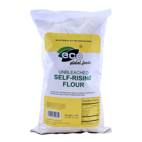 Eco Global Foods Unbleached Self-Rising Flour 1 KG