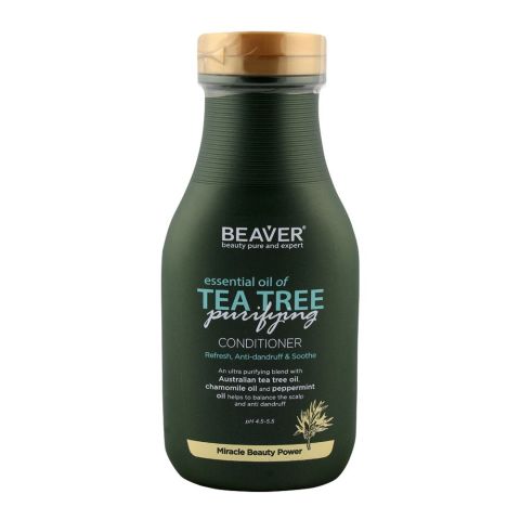 Beaver Essential Oil Tea Tree  Purifying Conditioner 350ml