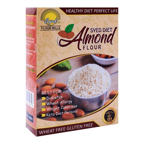 Syed Flour Mills Diet Almond Flour, Wheat & Gluten Free, 500g