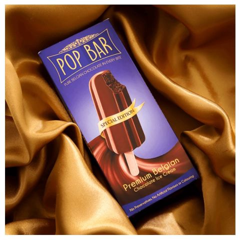 Wholesome Foods Pop Bar Premium Belgian Ice Cream, 90g