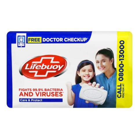Lifebuoy Care & Protect Blue Soap, 100g