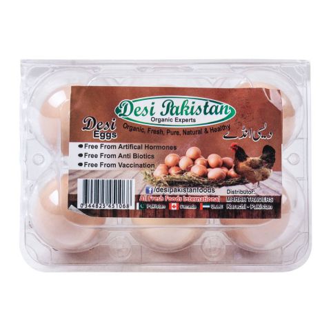 Desi Pakistan Desi Eggs, 6-Pack