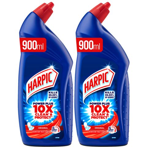 Harpic Original Bathroom Cleaner, 2x900ml, Value Pack