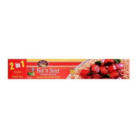 Bake Parlor Hot'n Sour Chinese Noodles + Masala Mix 250gm