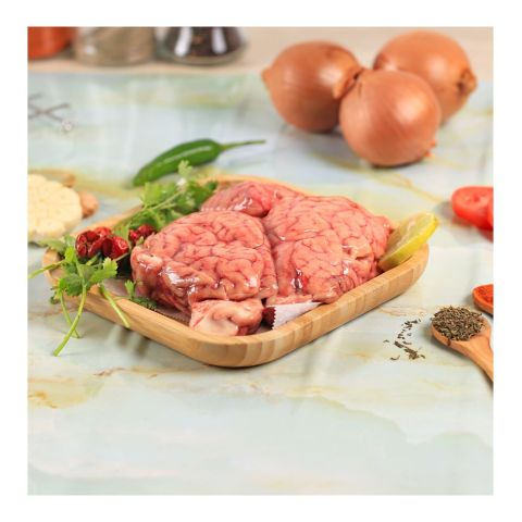 Meat Expert Beef Brain/Maghaz, Fresh & Tender ,  1 Piece