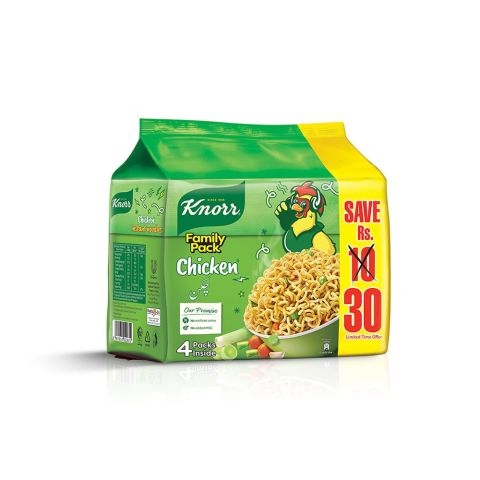 Knorr Noodles Chicken, 264g, 66g x 4-Pack