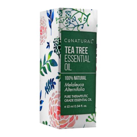 CoNatural Tea Tree Essential Oil, Therapeutic Grade Essential Oil, 10ml