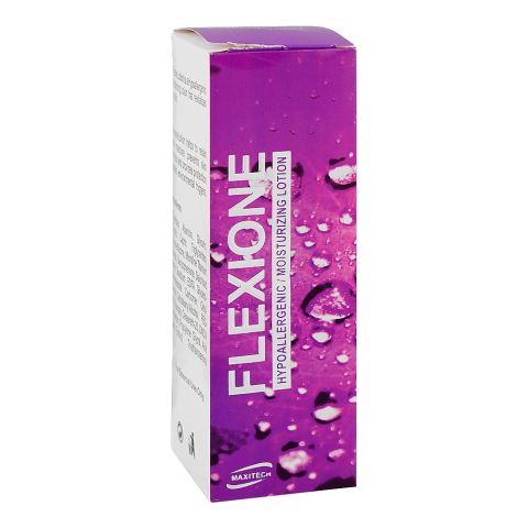Flexione Hypoallergenic Moisturizing Lotion, Paraben free, Non Greasy, 170ml