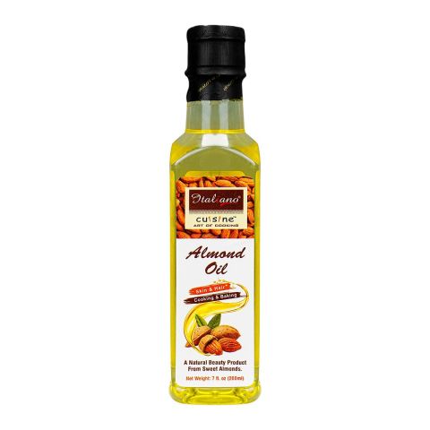 Italiano Almond Oil, For Skin/Hair/Cooking & Baking, 225ml