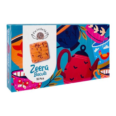 Pie In The Sky Zeera Biscuits, 16-Pack