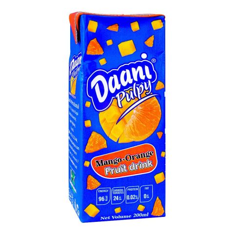 Daani Pulpy Mango & Orange Fruit Drink, 200ml