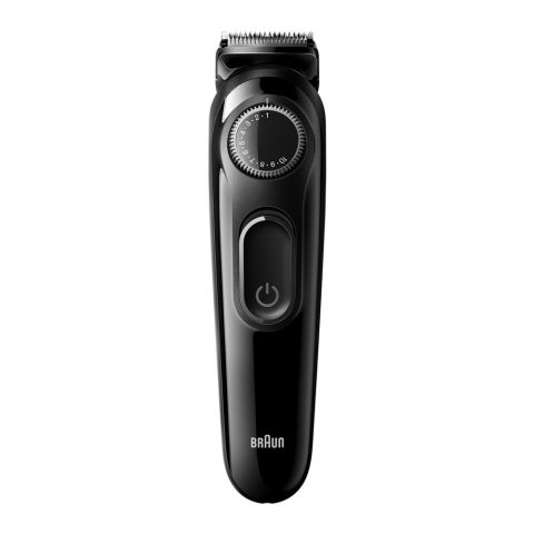 Braun Beard Trimmer 3, Rechargeable, 20 Length Settings, Black, BT-3222