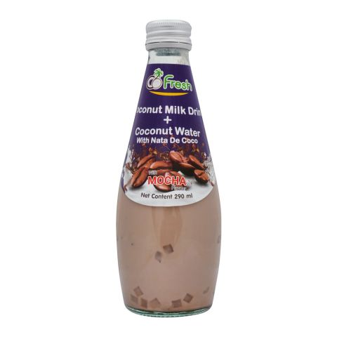 CoFresh Coconut Milk Drink, Mocha, Bottle 290ml