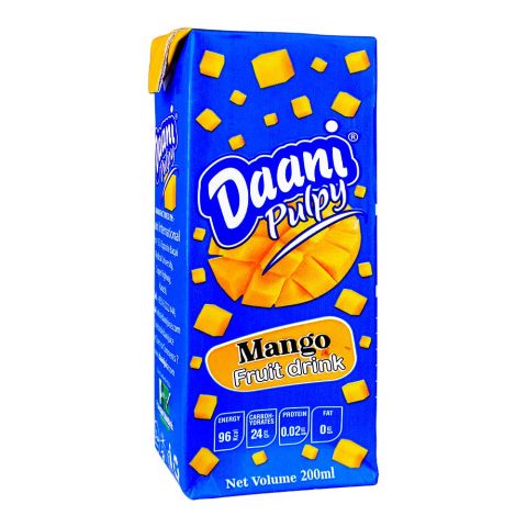 Daani Pulpy Mango Fruit Drink, 200ml