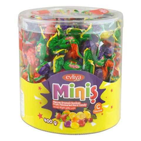 Evliya Minis Vitamin C Mix Fruit Hard Candy, 400g