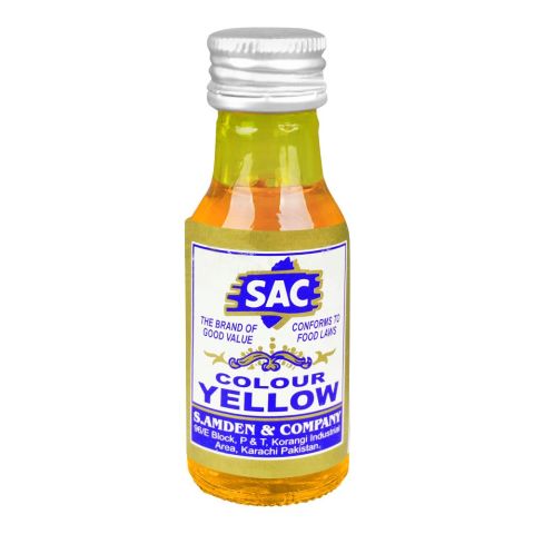 Sac Yellow Food Color