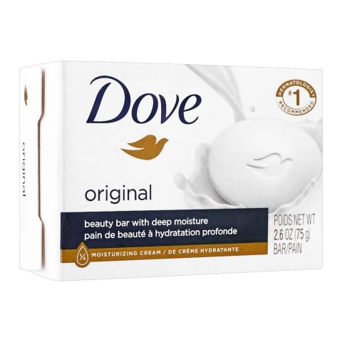Dove Original Deep Moisture Beauty Bar Soap, 106g