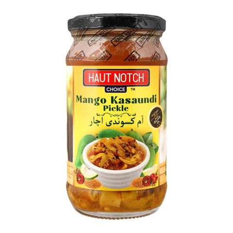 Haut Notch Mango Kasaundi Pickle In Olive Oil, 340g