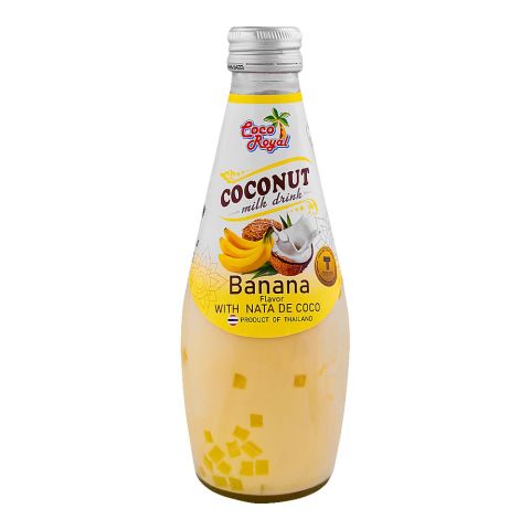 Coco Royal Coconut Milk Drink Banana Flavor 290ml